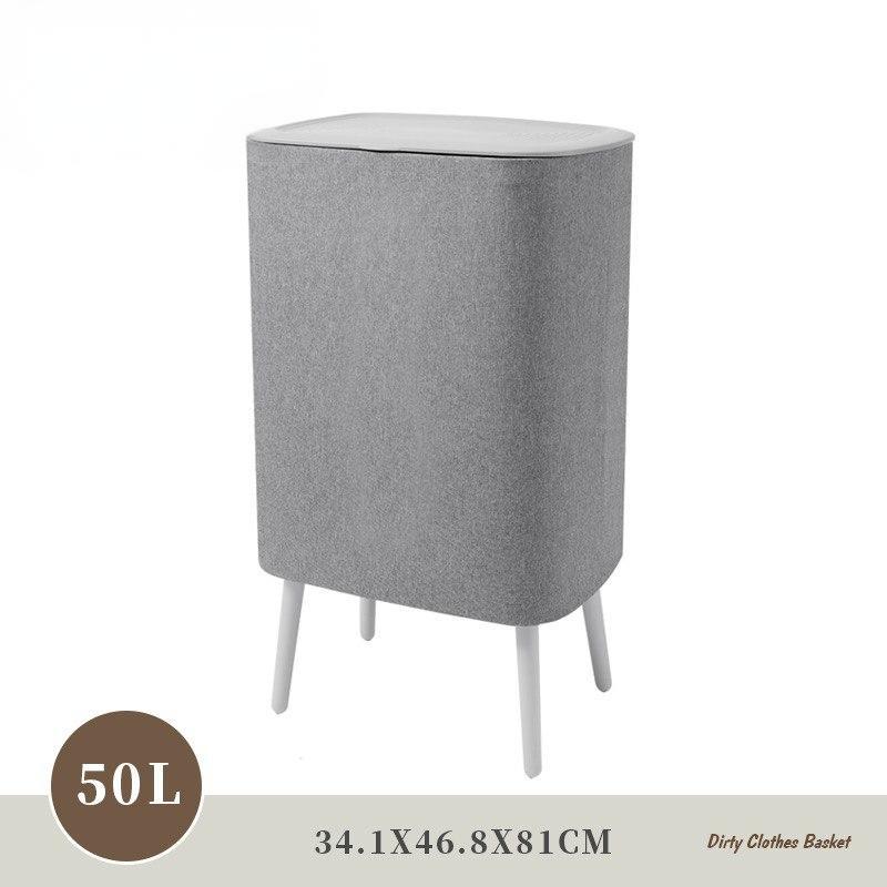 سبد رخت چرک پایه دار 50 لیتری